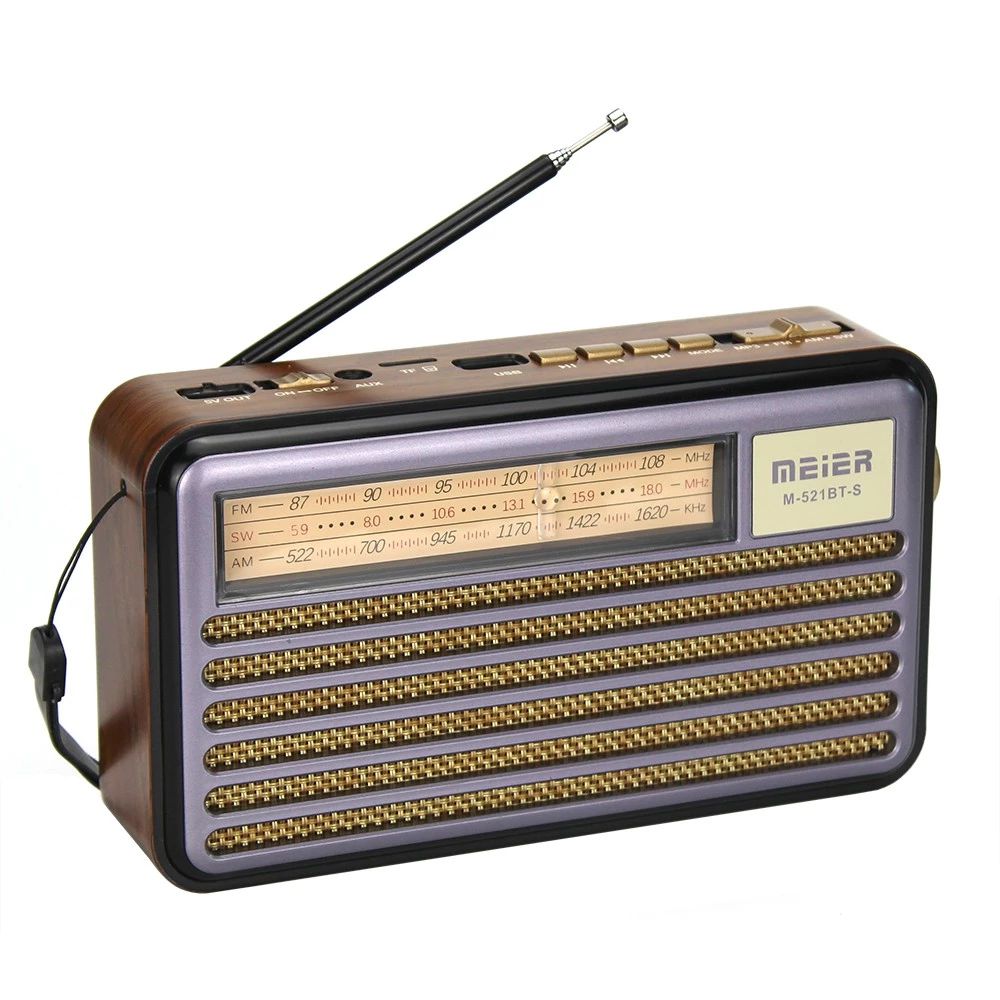 Rechargeable Solar Powered Portable Radio M 521