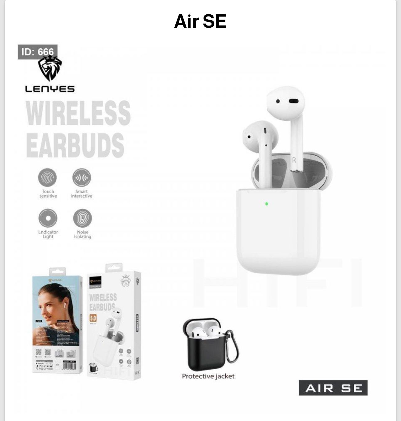 Lenyes wireless earbuds air se