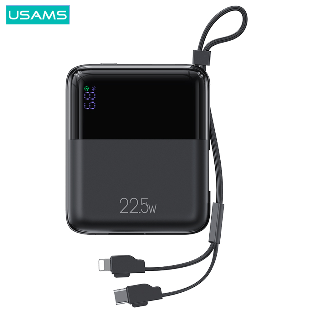 بوربانك USAMS US-CD186 بسعة 10000 مللي امبير شحن سريع 22.5W