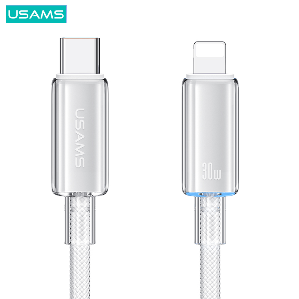 كابل شحن Type-C To Lightning 30W شحن سريع USAMS US-SJ659