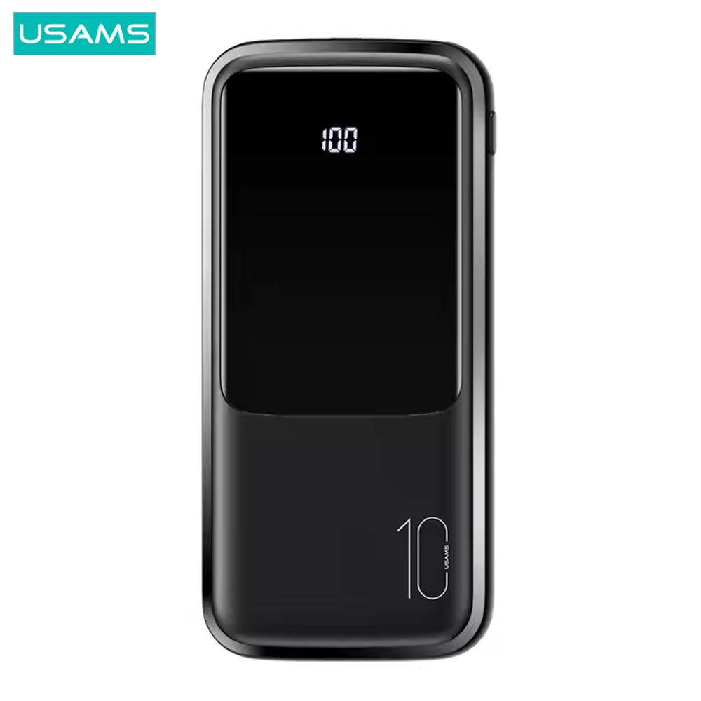 USAMS US-CD163 PB58 Dual USB Digital Display Power Bank 10000mAh