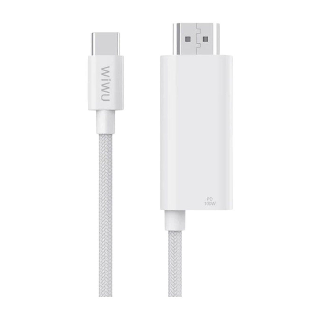 WiWU Wi-PS001 Type-C To HDMI PD Charging Projection Cable 1.8M