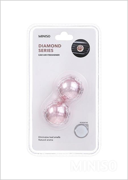 Diamond Series- Car Air Freshener Rose and Pine