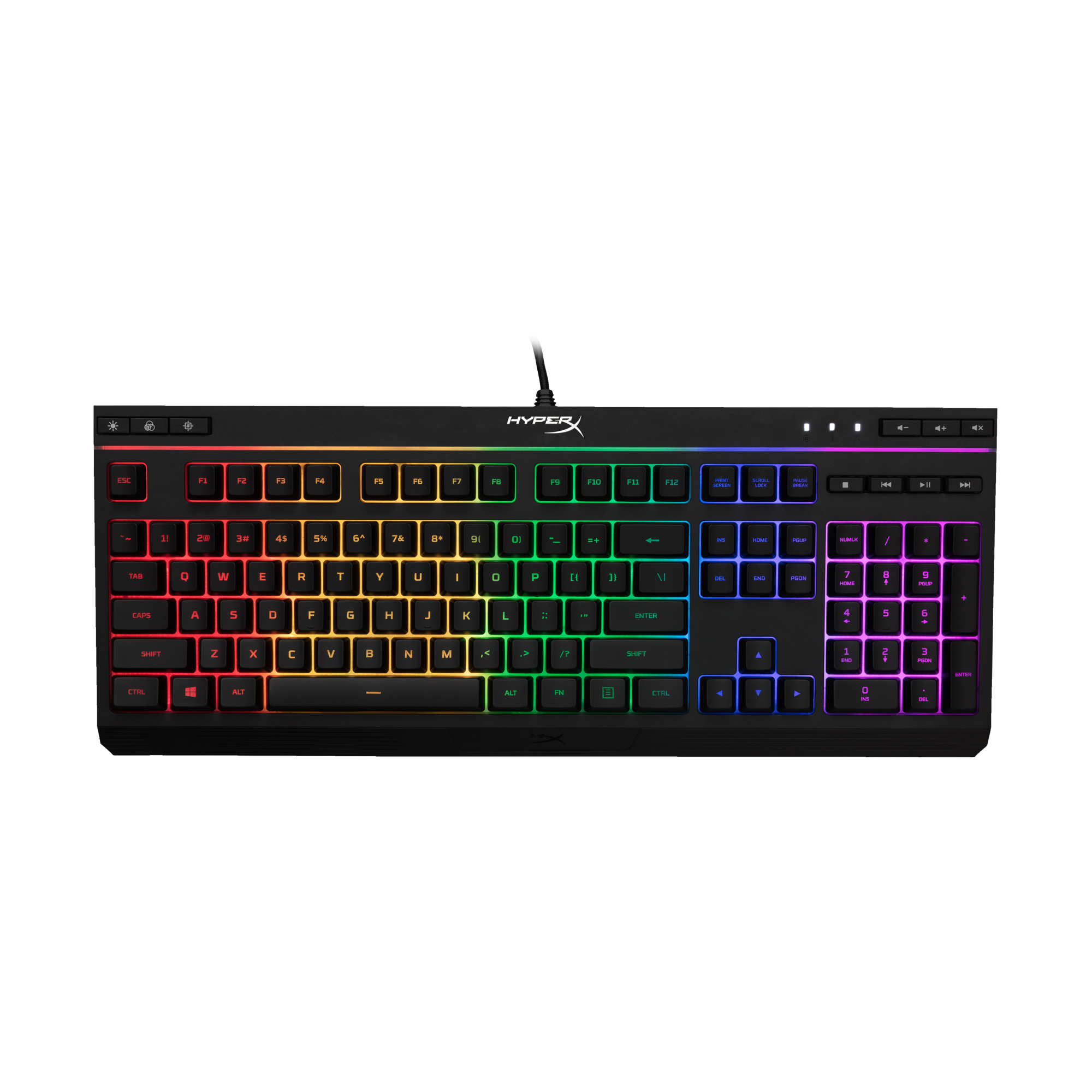 Keyboard HyperX Alloy Core RGB Gaming US Layout