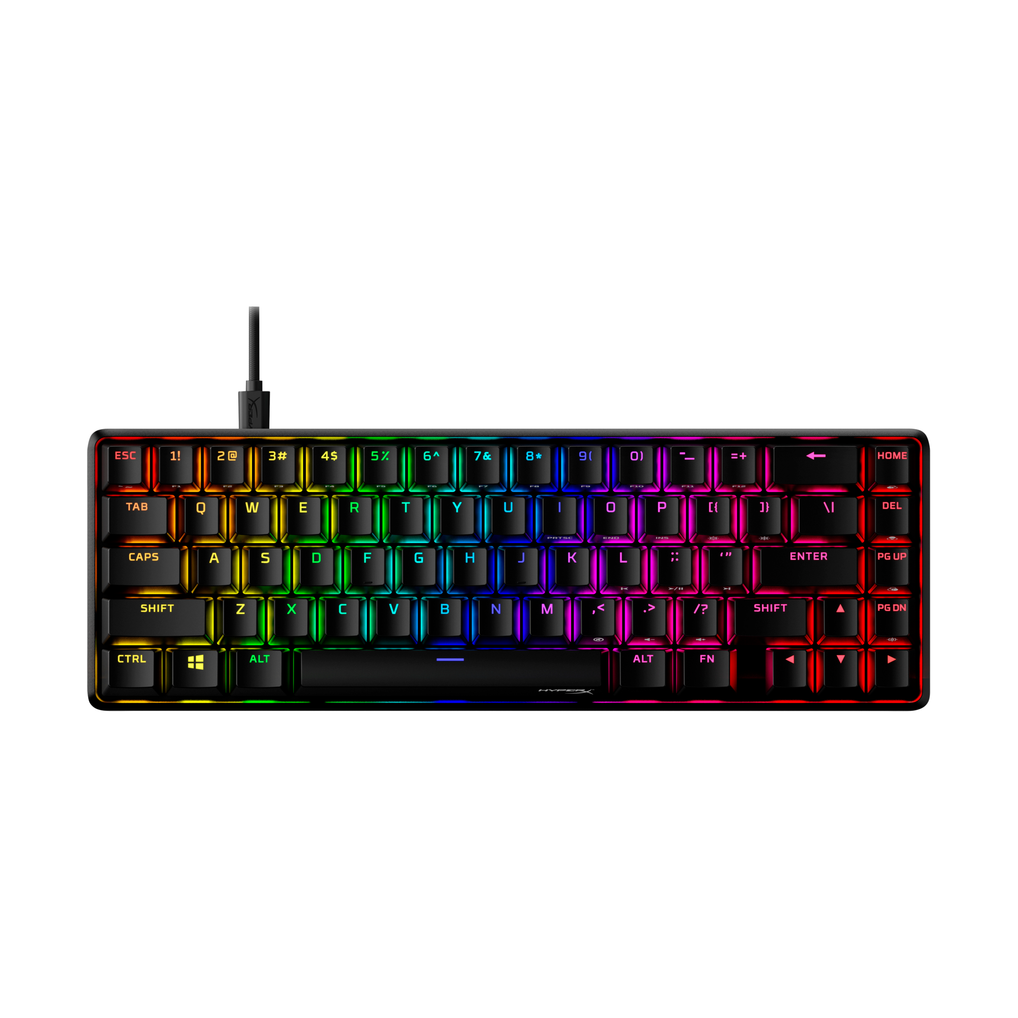 Keyboard HyperX Alloy Origins 65 Mechanical Gaming HX Red US Layout