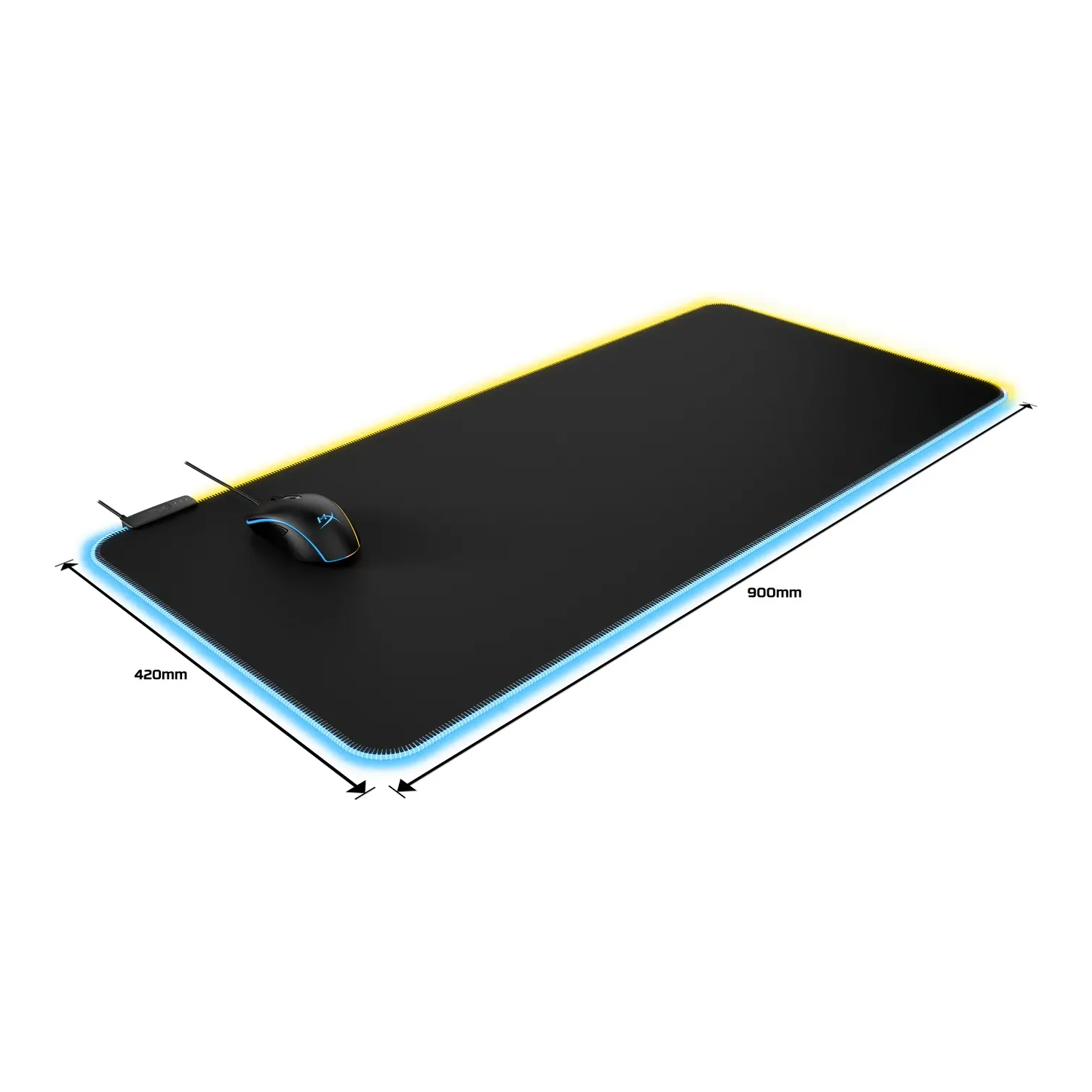  HyperX Pulsefire Mat RGB Gaming Mousepad Cloth XL