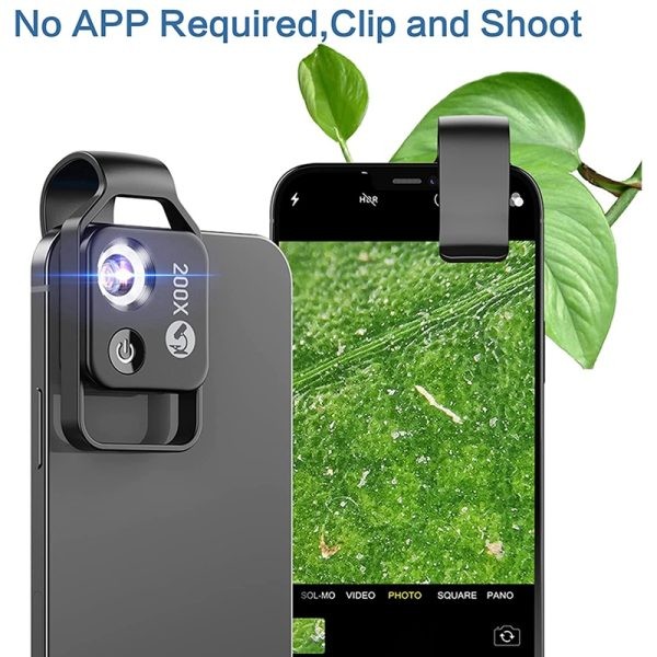 Green Lion Smartphone Microscope 200x