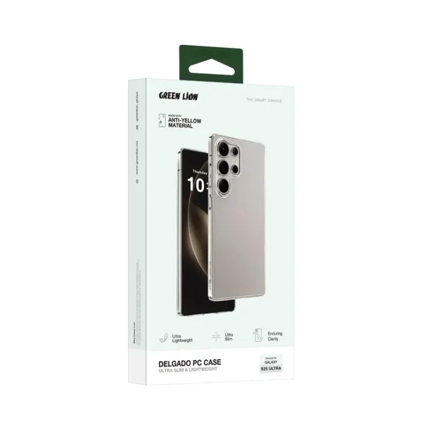 Green Lion Delgado PC Case for S25 Ultra 