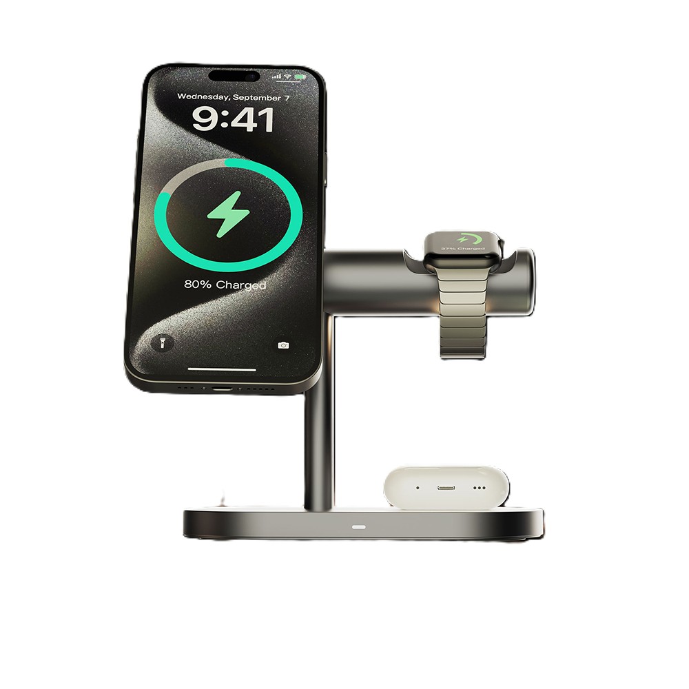  LENYES PW319  The Ultimate 3-in-1 Wireless Charging  