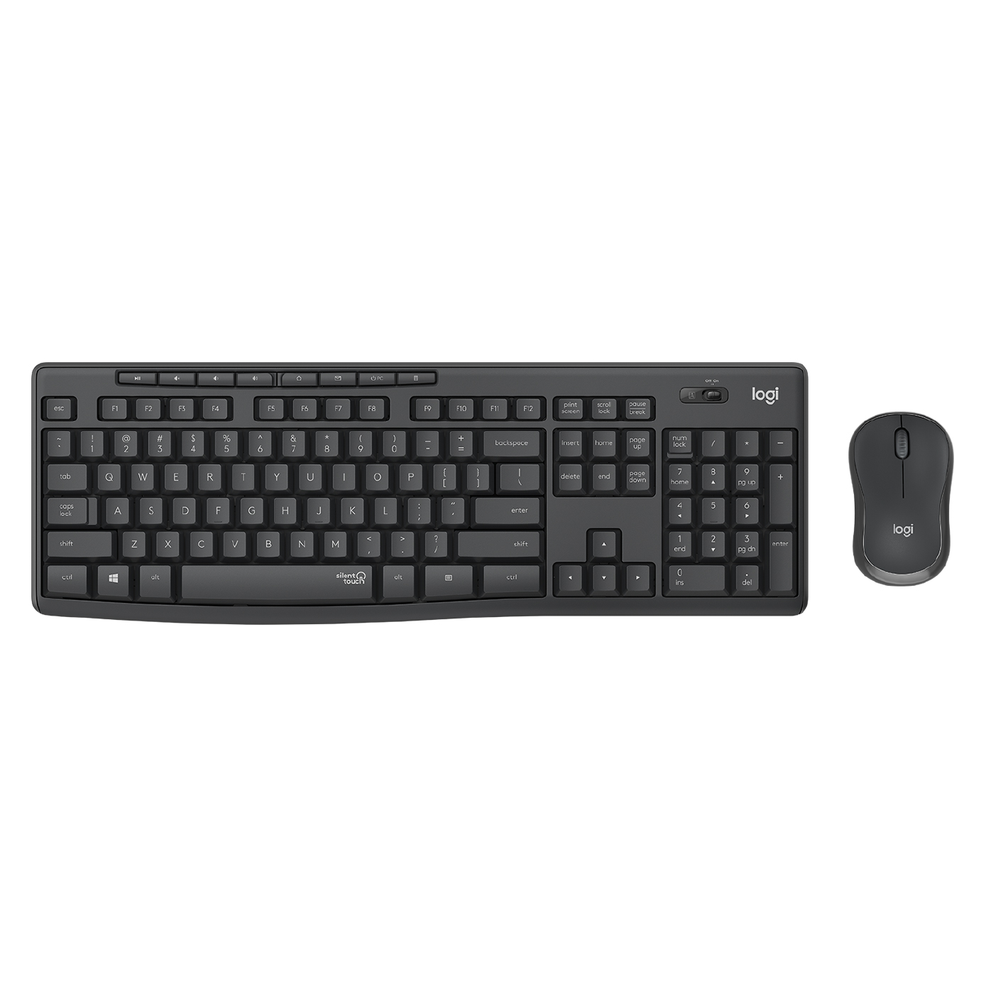 Logitech - MK295 Silent Wireless Combo 
