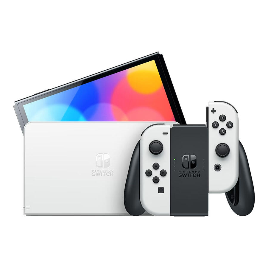 Nintendo Switch OLED White Joy Con Console